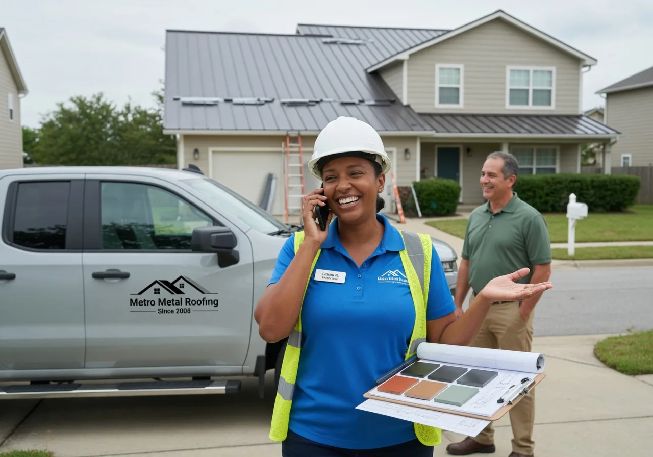 Storm Damage Metal Roof Repair in Fleetville, PA